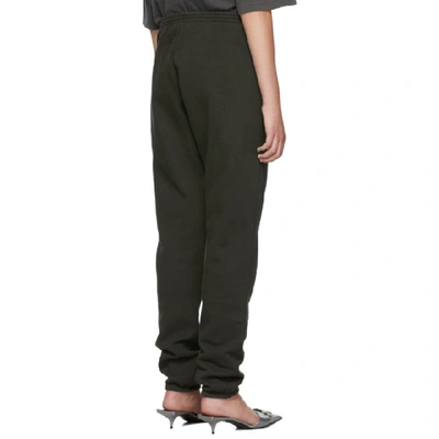 Shop Balenciaga Black Jogger Lounge Pants In 1664 Vntbla