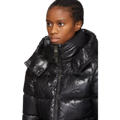 Shop Mackage Black Down Madalyn Jacket