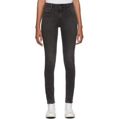 Shop Levi's Levis Black 721 High-rise Skinny Jeans In California