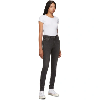 Shop Levi's Levis Black 721 High-rise Skinny Jeans In California