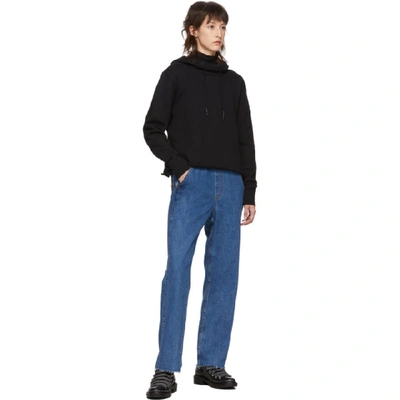 Shop Rag & Bone Rag And Bone Black Rib Kari Turtleneck In 1 Black