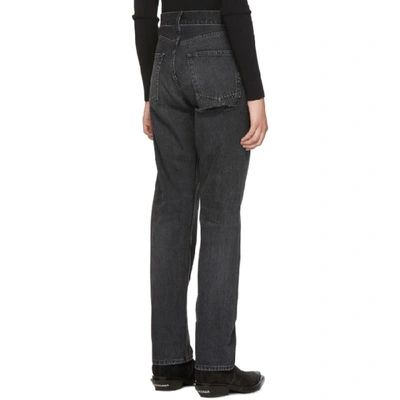 Shop Balenciaga Black Standard Jeans In 1664 Vintbl