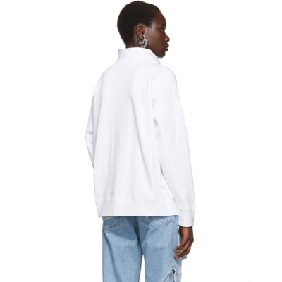 Shop Raf Simons White Heroes Losers Sweatshirt In 00010 White
