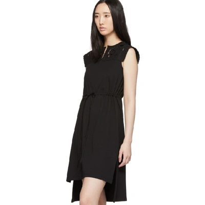Shop See By Chloé See By Chloe Black Embellished T-shirt Dress In 001 Black