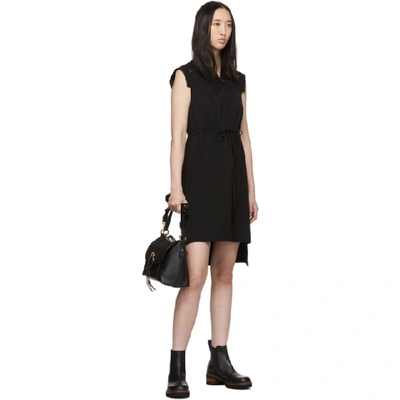 Shop See By Chloé See By Chloe Black Embellished T-shirt Dress In 001 Black