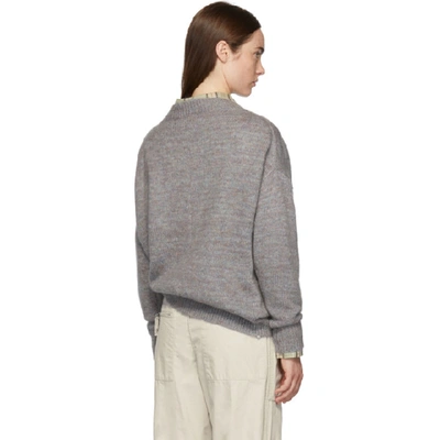 Shop Isabel Marant Étoile Isabel Marant Etoile Grey Mander Sweater In 02gb Greyis