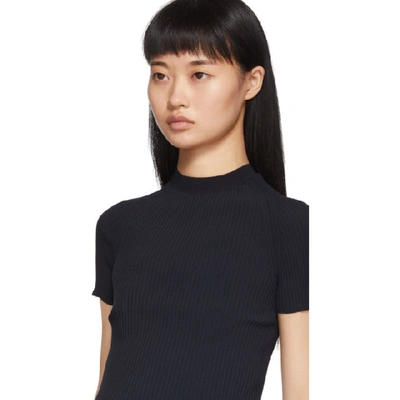 Shop Alexander Wang T Black Bodystocking T-shirt