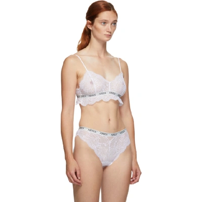 Shop Aries White Lace Bra