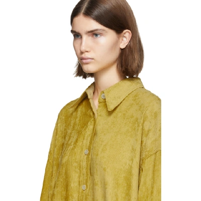 Shop Isabel Marant Yellow Fanao Shirt In 10dy Dusty