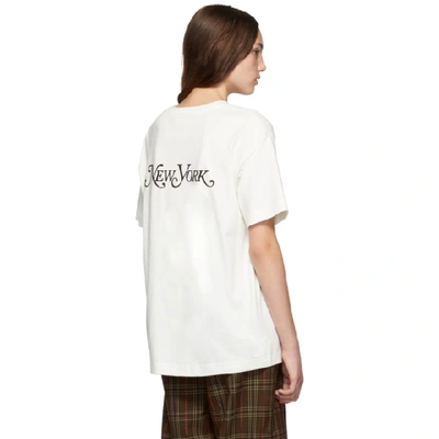 Shop Marc Jacobs Off-white New York Magazine Edition The Logo T-shirt In 100 White