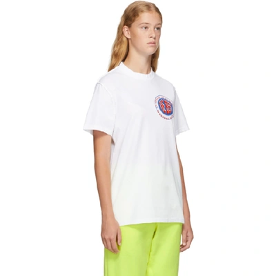 Shop Martine Rose White Inverted T-shirt
