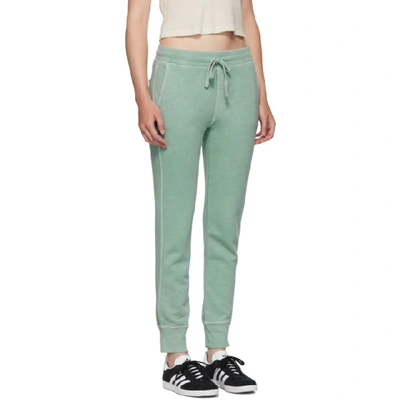 Shop Amo Green Classic Lounge Pants In 350 Agave