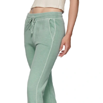 Shop Amo Green Classic Lounge Pants In 350 Agave