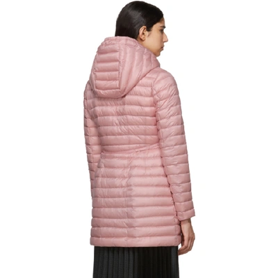 MONCLER 粉色 BARBEL 羽绒夹克