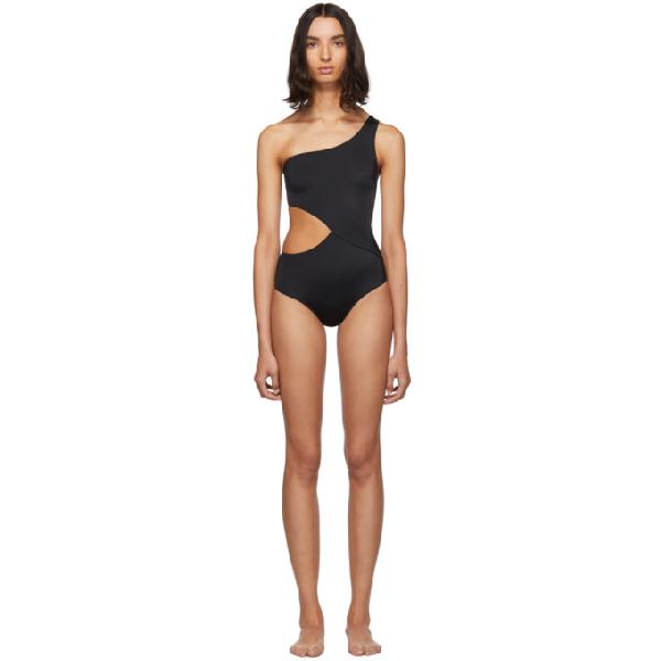 solid and striped claudia one piece