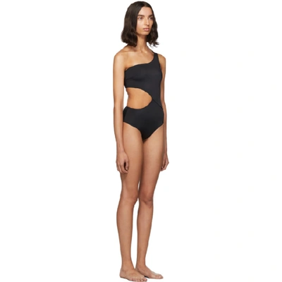 Shop Solid & Striped Solid And Striped Black The Claudia One-piece Swimsuit In 1014 Black