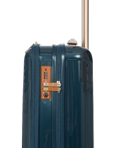 Shop Bric's Capri 21" Carry-on Spinner Luggage In Night Blue