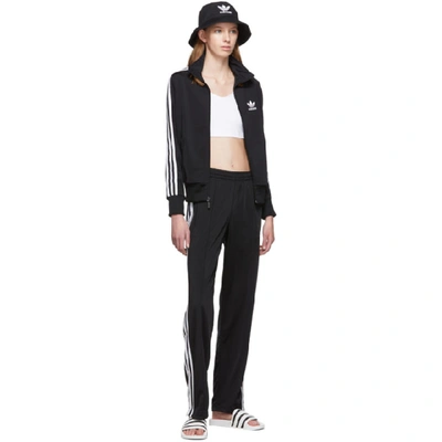 Shop Adidas Originals Black Firebird Track Jacket