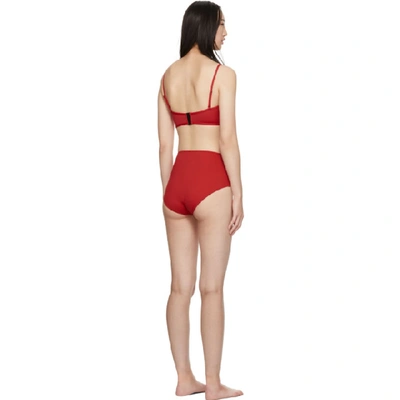 Shop Her Line Red Suzy Classic High-rise Bikini