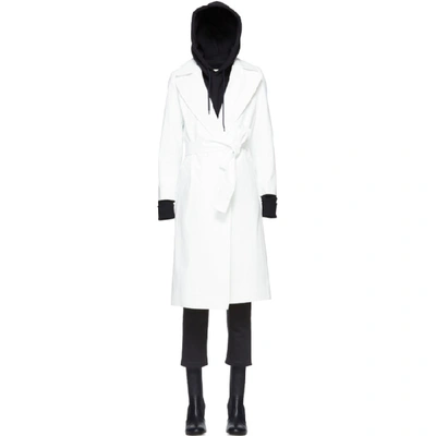 Shop A_plan_application A-plan-application White Rubberized Rain Coat