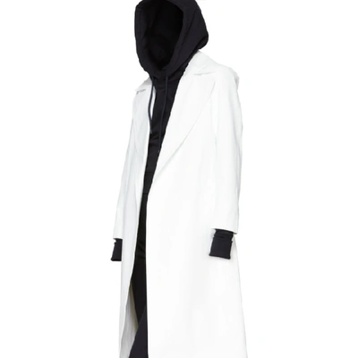 Shop A_plan_application A-plan-application White Rubberized Rain Coat