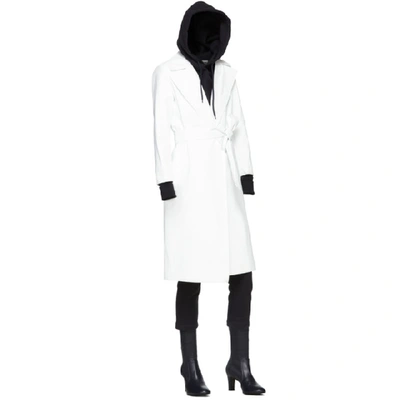 Shop A_plan_application A-plan-application White Rubberized Rain Coat