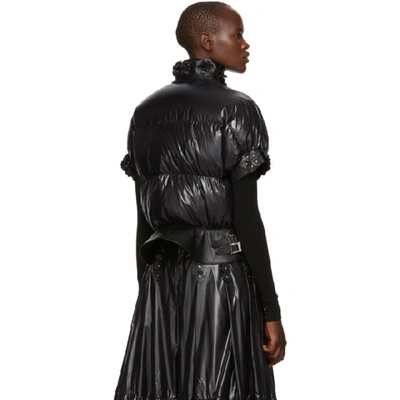 Shop Moncler Genius 6 Moncler Noir Kei Ninomiya Black Down Onyx Jacket In 999 Black