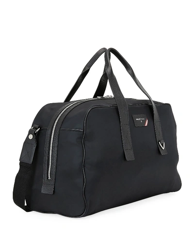 Shop Bally Men's Flynn Weekender Duffel Bag In Black