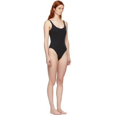Shop Skin Reversible Black And Taupe The Lana One-piece Swimsuit
