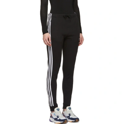 Shop Adidas Originals Black Regular Cuffed Track Pants