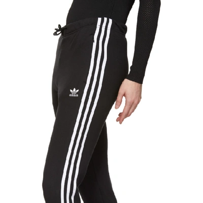 Shop Adidas Originals Black Regular Cuffed Track Pants