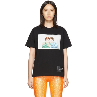 Shop Marc Jacobs Black Juergen Teller & Cindy Sherman Edition 'the Juergen Teller' T-shirt