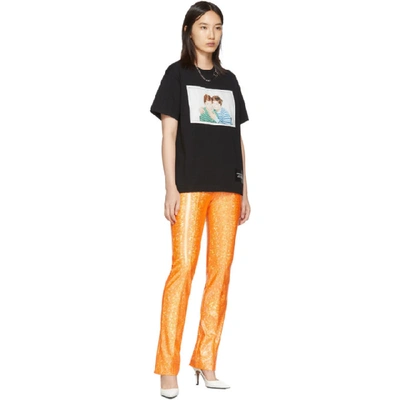 Shop Marc Jacobs Black Juergen Teller & Cindy Sherman Edition 'the Juergen Teller' T-shirt