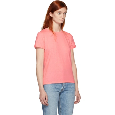 Shop A.p.c. Pink Cyd T-shirt In Faa Rose