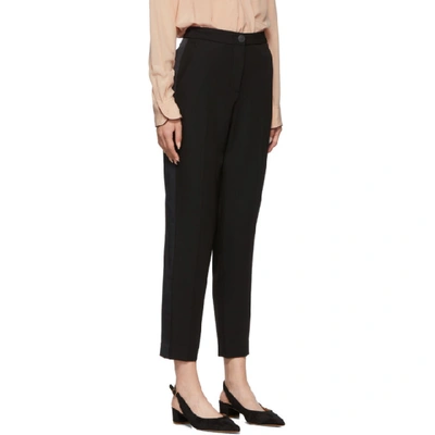 Shop Rag & Bone Rag And Bone Black Meki Side Stripe Trousers In 1 Black