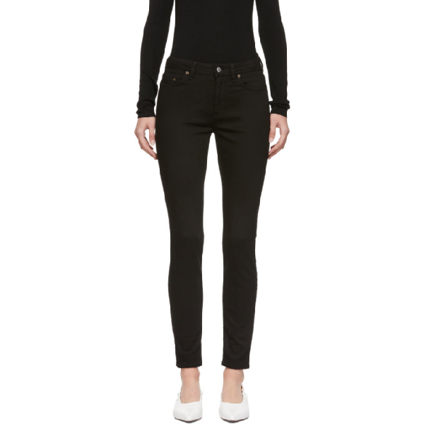 Acne Studios 1994 Skinny Jeans In Stay Black Modesens