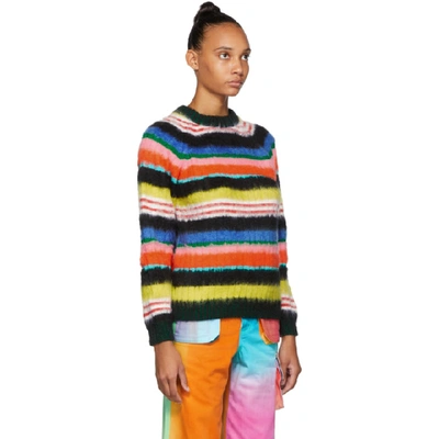 AGR SSENSE 独家发售多色条纹毛衣