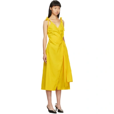 Shop Off-white Yellow Sunshine Dress