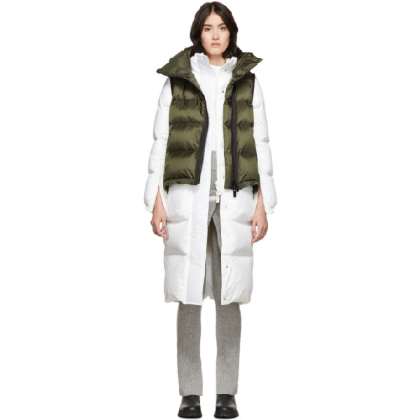 sacai down coat