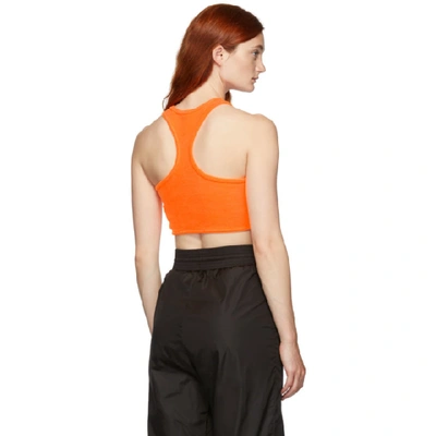 Shop Off-white Orange Rowing Tank Top In Orange/blk