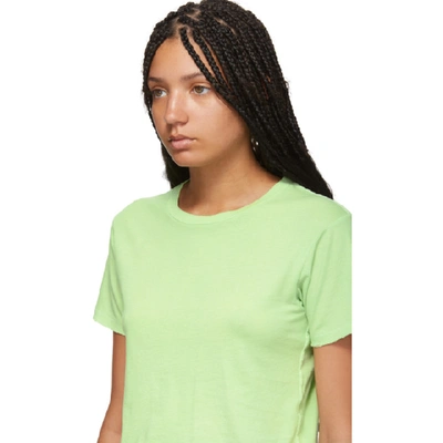 Shop Amo Green Babe T-shirt In 376 Wasabi