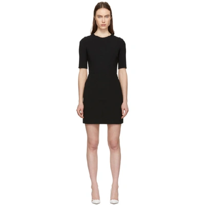 Shop Dolce & Gabbana Dolce And Gabbana Black Fitted Dress In N0000 Black