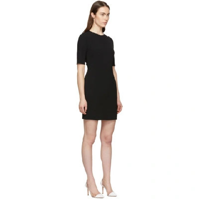 Shop Dolce & Gabbana Dolce And Gabbana Black Fitted Dress In N0000 Black