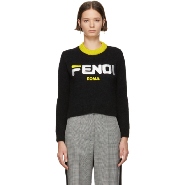 fendi x fila sweater