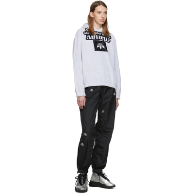 Shop Adidas Originals By Alexander Wang White Towel Hoodie