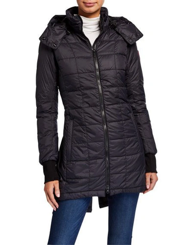 Shop Canada Goose Ellison Packable Quilted Jacket In Black