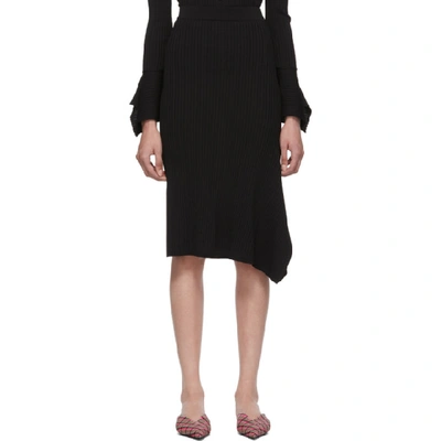 Shop Max Mara Black Fano Skirt In 002 Black