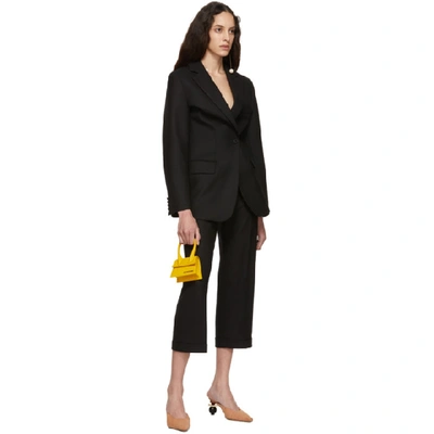 Shop Jacquemus Black La Veste De Costume Blazer