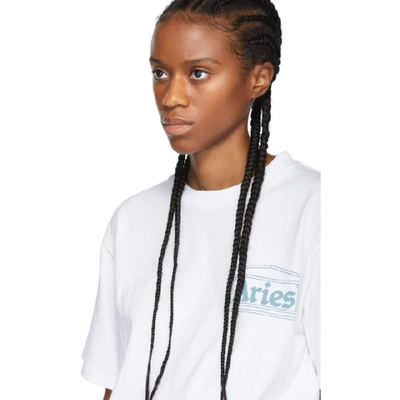 Shop Aries White Jimbo T-shirt