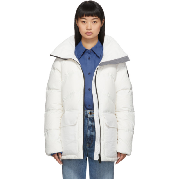 canada goose white jacket